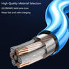 2 in 1 USB to 8 Pin + Micro USB Magnetic Suction Colorful Streamer Mobile Phone Charging Cable, Length: 1m(Red Light)