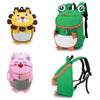 Anti-Lost Children Bag Cute Cartoon Backpack(Green)