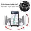 Universal Car Air Vent Mount Phone Holder Stand, Clip Width: 6-8.5cm, For iPhone, Galaxy, Sony, Lenovo, HTC, Huawei and other Smartphones (Red)