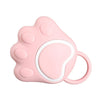 Household Massage Shampoo Multifunctional Silicone Cat Claw Bath Brush(Pink)