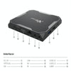 X96 max+ 4K Smart TV Box, Android 9.0, Amlogic S905X3 Quad-Core Cortex-A55,4GB+32GB, Support LAN, AV, 2.4G/5G WiFi, USBx2,TF Card, US Plug