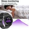 TM06 Smart Bracelet, 1.28 inch IP67 Waterproof Smart Watch, Bluetooth Call / Heart Rate / Blood Pressure / Blood Oxygen(Black)
