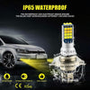 2 PCS V6 H4 DC9-36V 30W 3000LM IP65 Car LED Double Color Fog Light with 30LEDs SMD-2525 Lamp