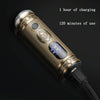 Nose Trimming + Shaving Two-in-one Ordinary Motor Mini Razor For Men(Bronze)