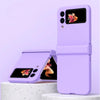 For Samsung Galaxy Z Flip3 5G Hinge Flip Phone Case(Purple)