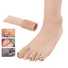3pcs Toes Fingers Cushion Tube Sleeve Cuttable Silicone Gel Toe Pad For Corns Remover, Size: Large 2.5cm