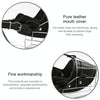 XXL Dog Basket Muzzle - Steel Cage, Leather Strap