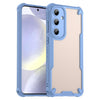 For Samsung Galaxy S24+ 5G Armor Glaze PC Hybrid TPU Phone Case(Blue)