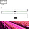LED Plant Lamp Household Full Spectral Filling Hard Lamp Strip, Style: 30cm 6 Head(Pink Light EU Plug)