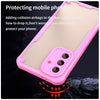 For Samsung Galaxy A36 5G Armor Glaze PC Hybrid TPU Phone Case(Pink)