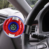 Car Universal Steering Wheel Spinner Knob Auxiliary Booster Aid Control Handle with Compass (Random Color Delivery)