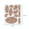 10 PCS High Heel Anti-Wear Foot Shoes Stickers(Skin Color)