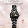 OLEVS 5563 Women Luminous Waterproof Quartz Watch(Black)