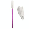 WLXY-9310, WLXY Tool Precision Knife with Replaceable Blade for Mat Carving / Scoring / Trimming, OAL: 145mm, Size: 121mm x 6mm Diameter(Purple)