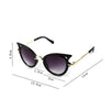 Fashion Baby Girls and Boys Cat Eyes Sunglasses Anti-UV Sunglasses(Black)