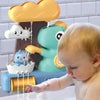 LXB-130 Children Dinosaur Sucker Bathroom Water Play Toy(As Show)