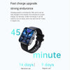 F16 2.0-inch IP67 Waterproof Health Monitoring Bluetooth Call Smart Watch(Black)