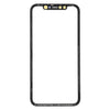 iPhone XR Black Front Glass Lens with Frame & OCA