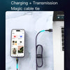 TOTU BL-016 Journey Series USB to 8 Pin Colorful Breathing Light Data Cable, Length:1.5m(Purple)