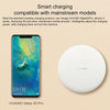 Huawei 15W Max Qi Standard Intelligent Fast Wireless Charger with 5A Cable and 10V / 4A Charging Plug(Black)