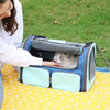 Breathable Cat Carrier Bag, Pink, Large, LDLC QS-062