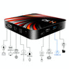 H50 4K Smart TV BOX Android 10.0 Media Player with Remote Control, Quad Core RK3318, RAM: 4GB, ROM: 32GB, 2.4GHz/5GHz WiFi, Bluetooth, UK Plug