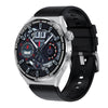 HDT 3 Max 1.6 inch Silicone Band IP67 Waterproof Smart Watch Support Bluetooth Call / NFC(Silver)