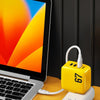 WK WP-U141 67W USB+Double USB-C / Type-C GaN Charger, Plug:EU Plug(Yellow)
