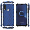 For Alcatel 1S (2020) Shockproof Honeycomb PC + TPU Case(Blue)