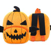 Vegetable Fruit Series Cartoon Plush Kids Backpack Children School Bags(Pumpkin)