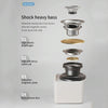 K1 Mini Desktop Computer Wired Speakers USB Subwoofer Speaker, Color: Light Edition White