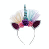 F006 Cartoon Headband Children Birthday Festival Party Hair Accessories(Blue)