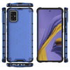 For Samsung Galaxy M51 (Side Fingerprint) Shockproof Honeycomb PC + TPU Case(Blue)