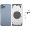 iPhone XS Max Back Cover, iP15 Pro Max Style (Blue)