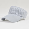 8010 Lady Empty Top Outdoor Sports Peaked Cap Students Sun Hat(Grey)