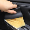 Car Air Conditioning Outlet Cleaning Brush Ultra-Soft Auto Interior Detail Brus Black