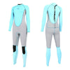 SLINX 1710 3mm Neoprene Super Elastic Wear-resistant Warm Contrast Long-sleeved One-piece Diving Wetsuit for Women, Size: S