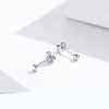 Small Ball Sterling Silver Earrings Simple Style Girl Earrings