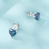 S925 Sterling Silver Retro Fantasy Love Sweet Cool Earrings(SCE1736)