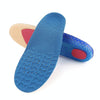 1 Pair 641 Casual Non-slip Shockproof Breathable Arch Of Foot Sports Insole Shoe-pad, Size:S (225-250mm)(Blue)