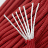 100m 7 Core Durable Army Paratroopers Rope Rescue Survival Tent Rope(Red)