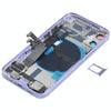 iPhone 12 Mini Back Cover Assembly (Purple) - Battery, Buttons, Camera Lens