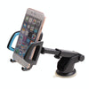 Car Phone Holder Car Air Outlet Mobile Phone Holder Suction Cup Navigation Instrument Panel General, Style:3 in 1(Blue)