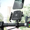 Kewig M8S Bicycle Aluminum Navigation Mount Outdoor Cycling Cell Phone Holder(Blue)