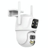 3MP WiFi Security Camera, Colour Night Vision, 2-Way Audio (US Plug)
