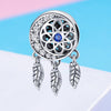 S925 Sterling Silver Hollow Pattern Bead Accessories DIY Beaded Bracelet Accessories