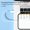 5 in 1 60W Multifunctional Fast Charging Data Cable Storage Box(White)
