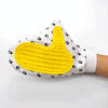 Pet Grooming Gloves - Dog Bath Brush & Massage - TPR