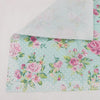 Colorful Printed Flower Wedding Banquet Napkins Placemats