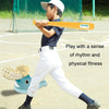 Children Baseball Toys Set Outdoor Parent-child Interactive Baseball Launching Exerciser(Pink)